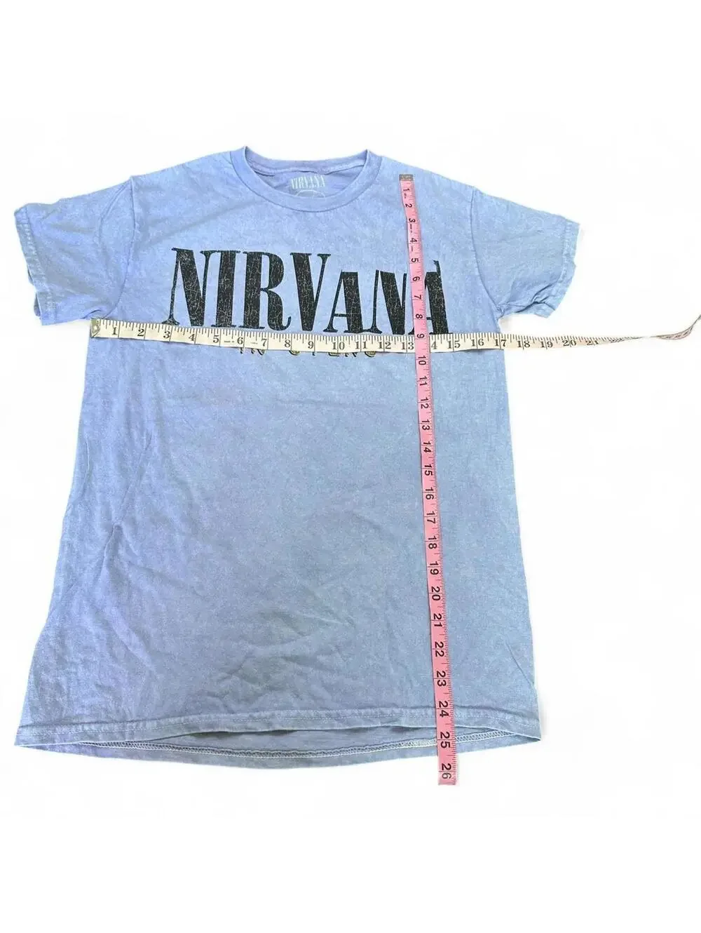 Nirvana In Utero Live '93 Tour T-Shirt Size S